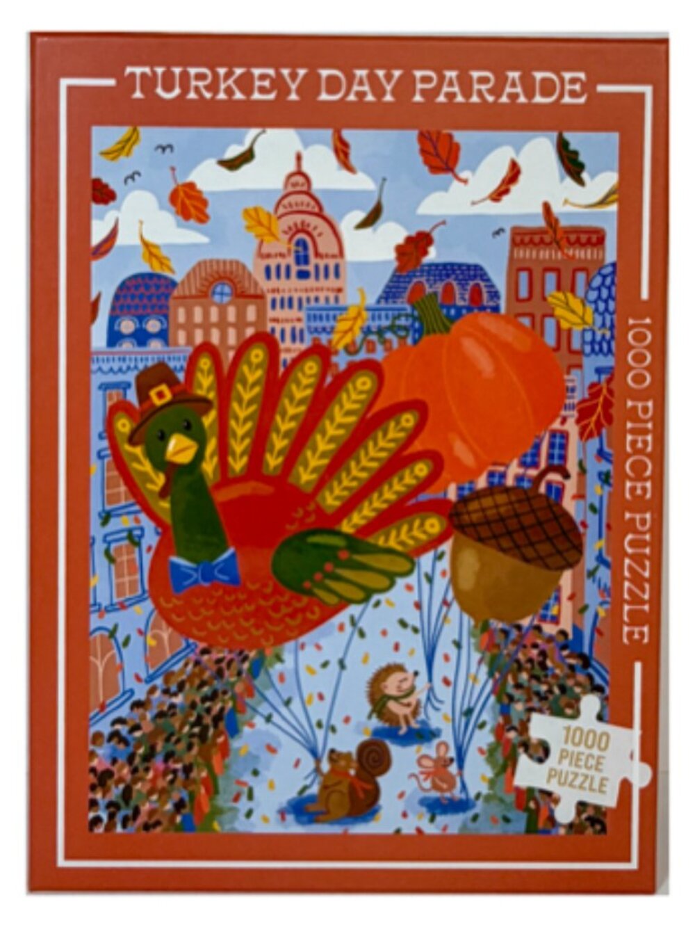 NEW Turkey Day Parade 1000 Piece Jigsaw Puzzle Thanksgiving Kristina Hultkrantz
